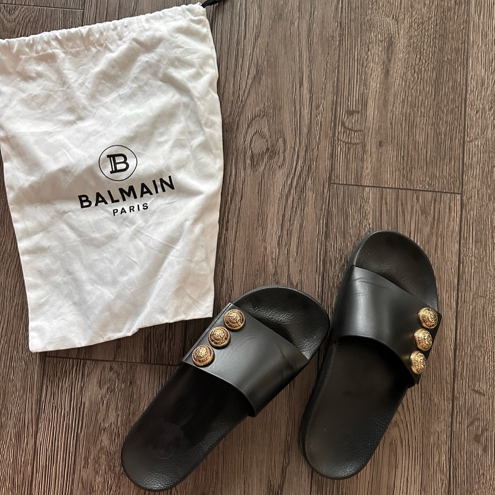 Balmain slides for women size 41